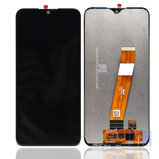 TOUCH+LCD SAMSUNG GALAXY A01 2020/A015M SERVICE PACK GRANDE CONECTOR PRETO